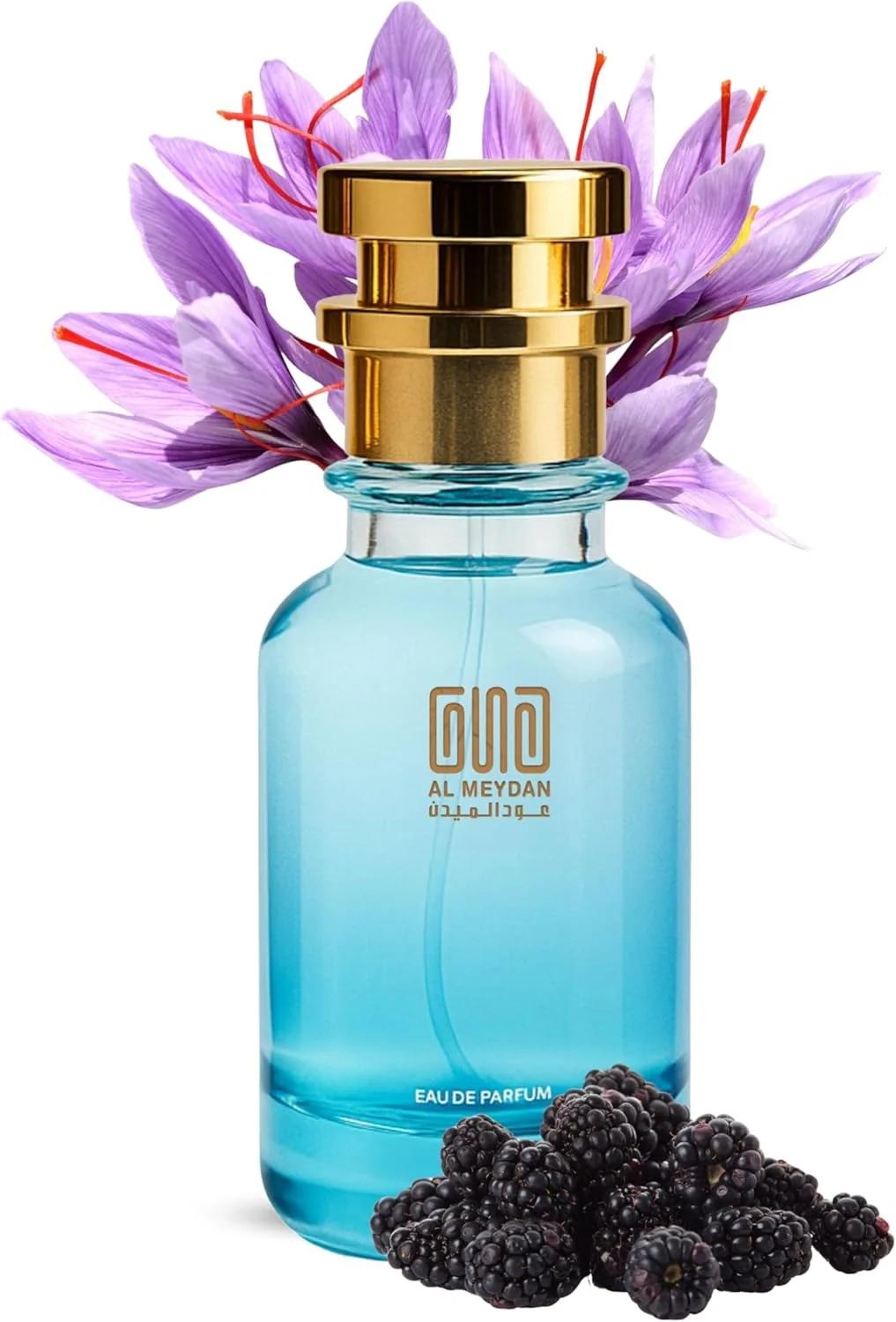 عطر روغنی عود المیدان زنانه – رایحه الهام گرفته از ایفوریا – عطر روغنی گلی چوبی بدون الکل با نت‌های انار، ارکیده و کهربا – ماندگاری طولانی ۸ تا ۱۲ ساعت (۵۰ میلی‌لیتر)