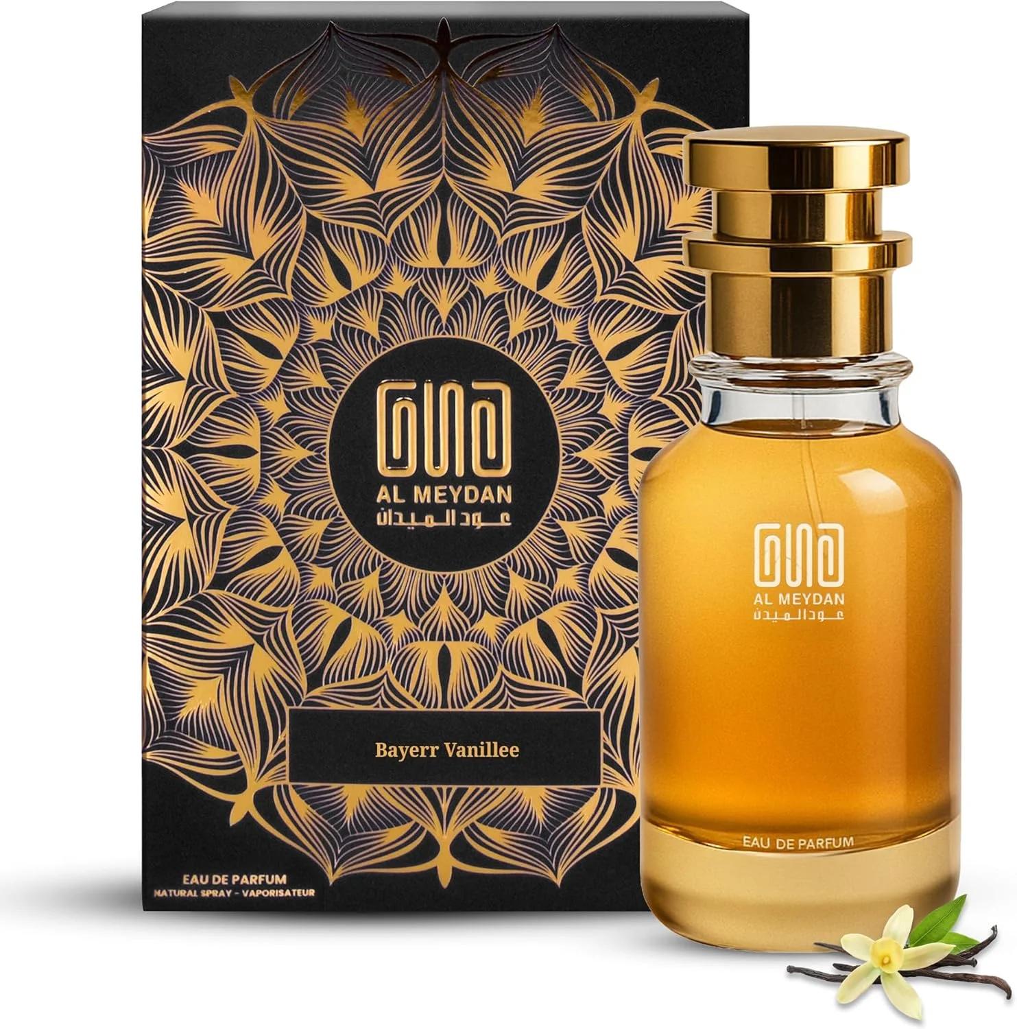 عطر روغنی عود المیدان زنانه - مشابه بایرر وانیلی (Twenty Sixteen) - عطر گورمند بدون الکل با رایحه وانیل و کشمیر نرم - ماندگاری طولانی 8-10 ساعت (30 میلی لیتر)