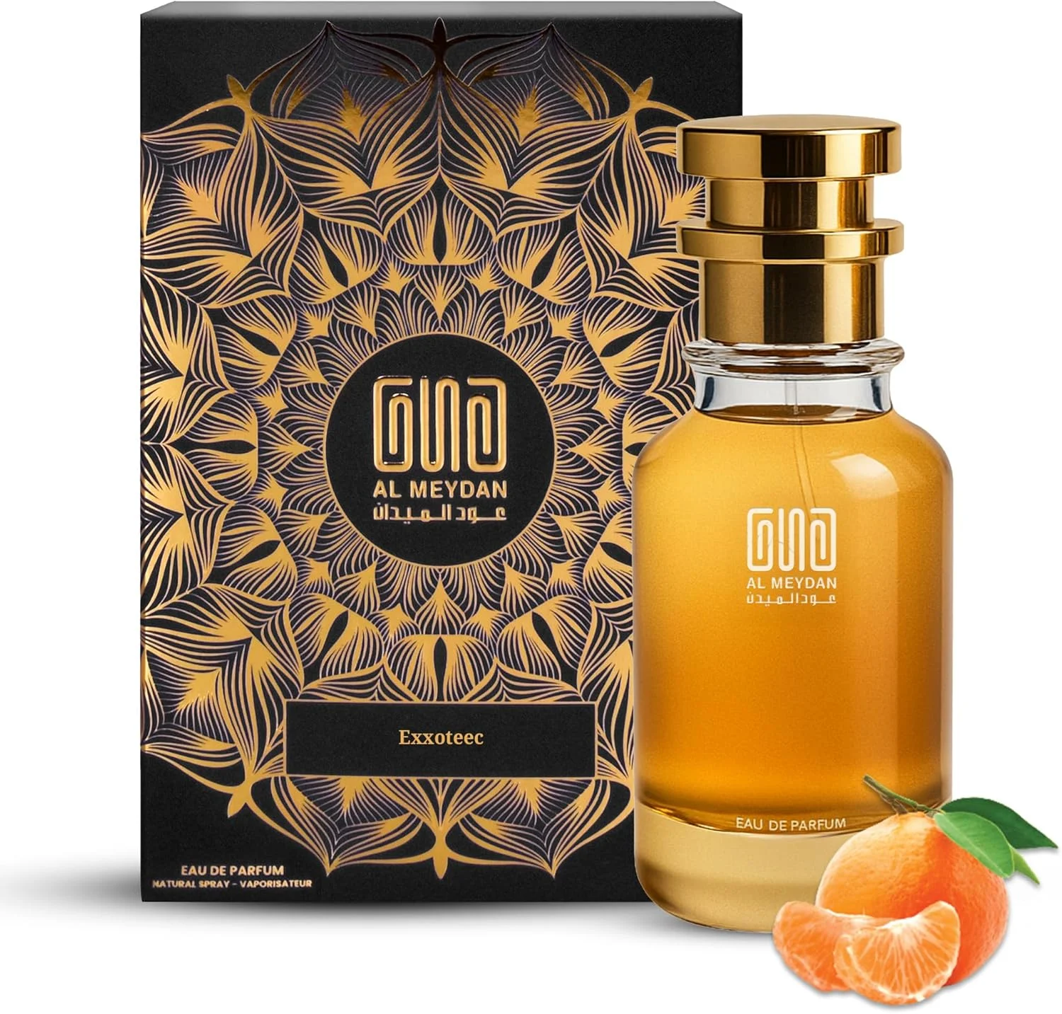 عطر روغنی عود المیدان زنانه – مشابه اکسوتیک – عطر روغنی میوه ای و گلی بدون الکل با رایحه ماندارین، یاس و وانیل – ماندگاری طولانی 8 تا 10 ساعت (80 میلی لیتر)