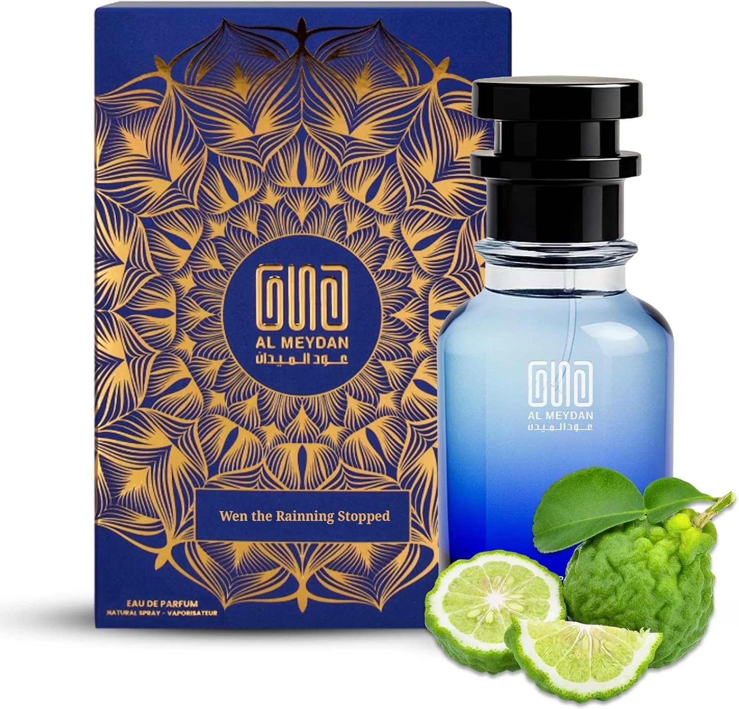 عطر روغنی عود المیدان زنانه – الهام گرفته از عطر Wen the Rainning Stopped – عطر روغنی بدون الکل با رایحه های آکورد سبز، باران، رز و نعناع هندی – ماندگاری طولانی (100 میلی لیتر)