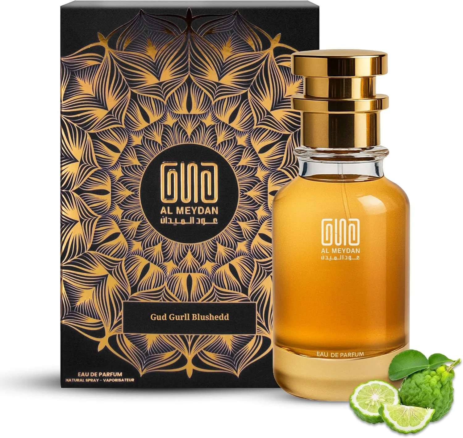عطر روغنی عود المیدان زنانه - مشابه گود گرل بلاشد - عطر روغنی گلی بدون الکل با رایحه ترنج، گل صد تومانی و وانیل - ماندگاری طولانی 8-10 ساعت (80 میلی لیتر)