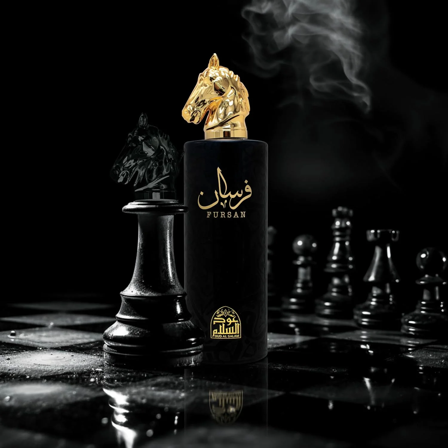 عطر عود السلام فرسان، ۱۰۰ میلی لیتر - ۳.۴ اونس مایع، برای آقایان و بانوان، رایحه ماندگار