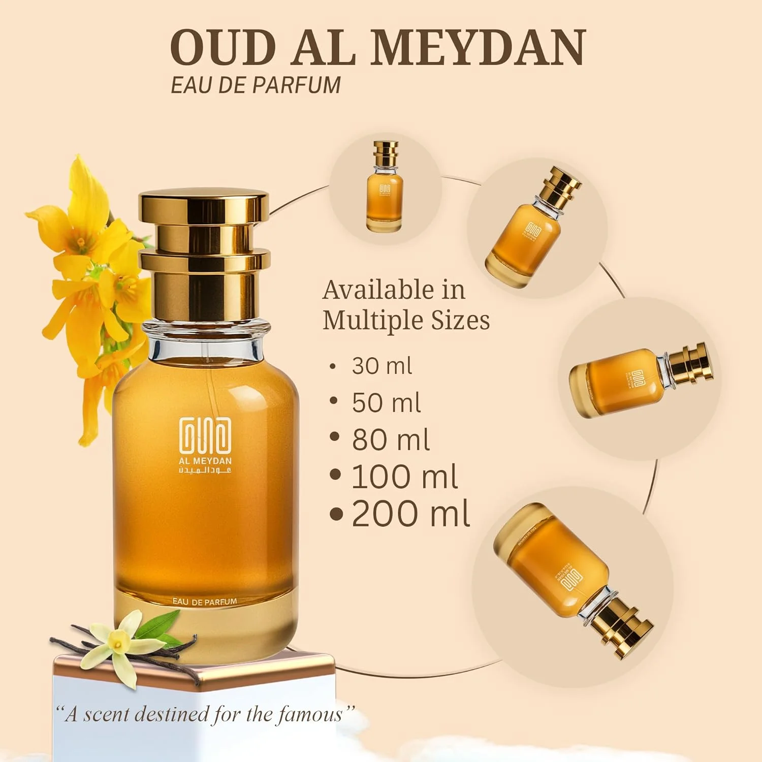 عطر روغنی عود المیدان زنانه - مشابه گود گرل بلاشد - عطر روغنی گلی بدون الکل با رایحه ترنج، گل صد تومانی و وانیل - ماندگاری طولانی 8-10 ساعت (80 میلی لیتر)