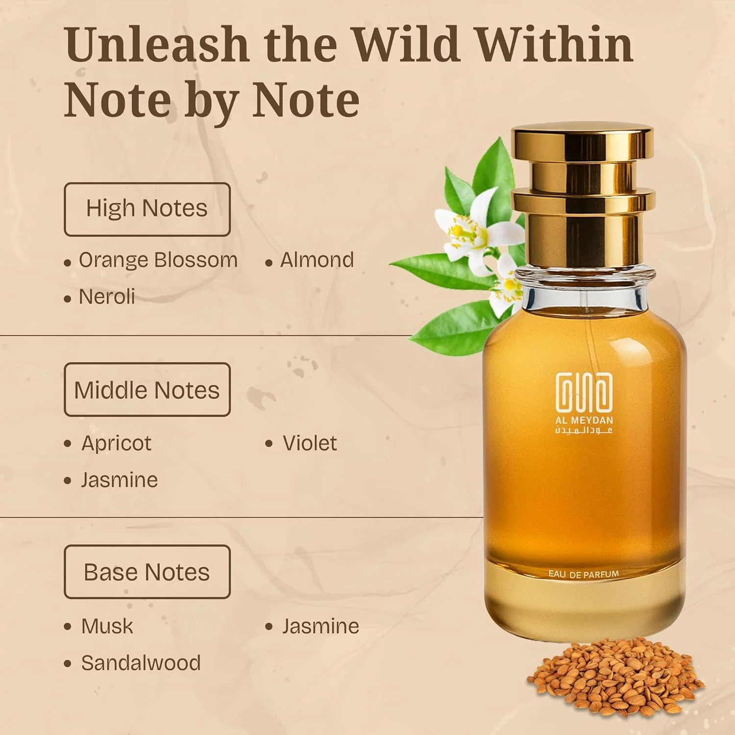 عطر روغنی عود المیدان زنانه – مشابه عطر Arrowgant Pinky – عطر روغنی گلی بدون الکل با رایحه شکوفه پرتقال، زردآلو و یاس – ماندگاری طولانی 8 تا 10 ساعت (30 میلی لیتر)