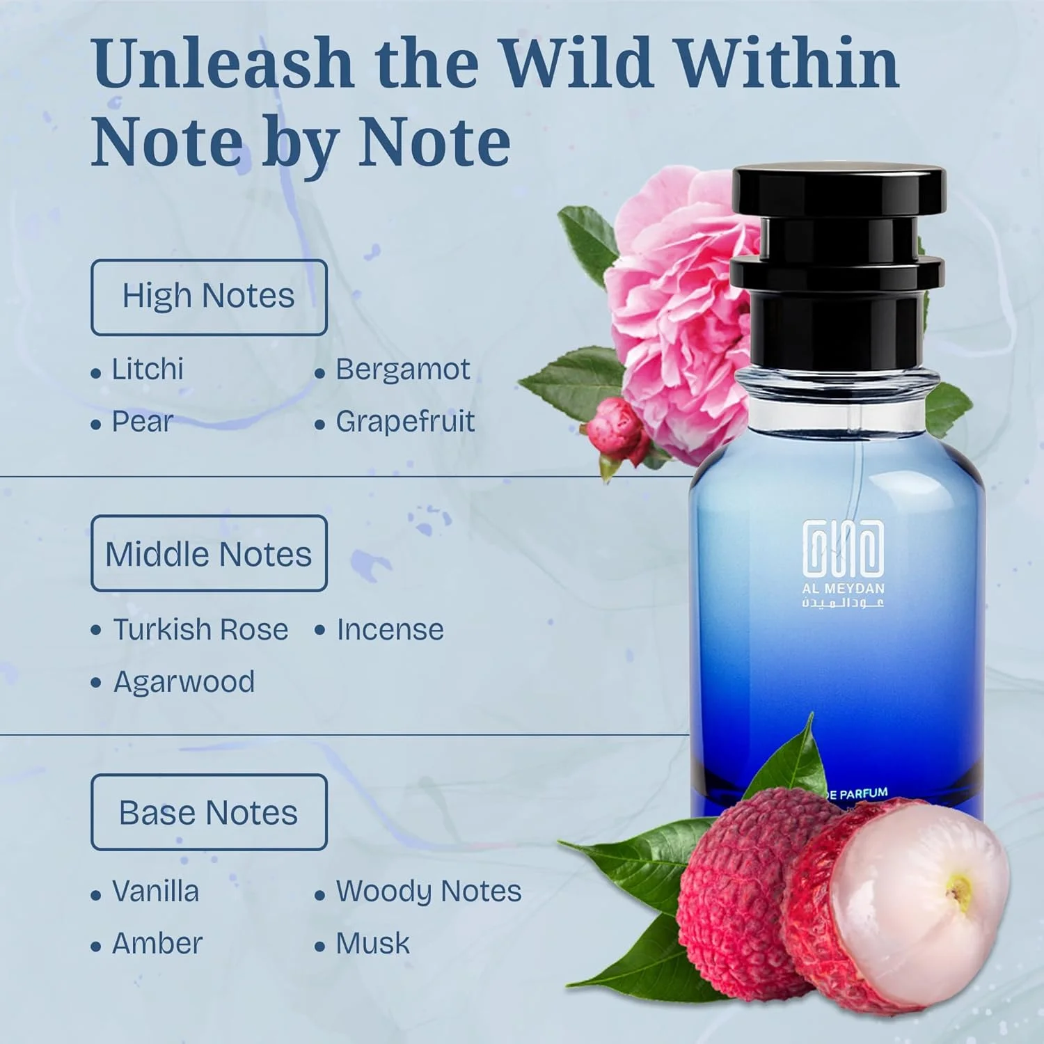 عطر روغنی زنانه عود المیدان – الهام گرفته از دلینا اکسکلوسیف – عطر روغنی بدون الکل با رایحه رز، عود و وانیل – ماندگاری طولانی، لوکس و ظریف (100 میلی لیتر) عطر روغنی زنانه عود المیدان – الهام گرفته از دلینا اکسکلوسیف – عطر روغنی بدون الکل با رایحه رز، عود و وانیل – ماندگاری طولانی، لوکس و ظریف (100 میلی لیتر)