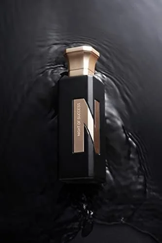 ادکلن آبی نسیم شب موفقیت 75 میلی لیتر سری N، عطر унисекс، رایحه لوکس ماندگار با گل رز، یاس و عود - ایده آل برای استفاده روزانه و مناسبت های خاص