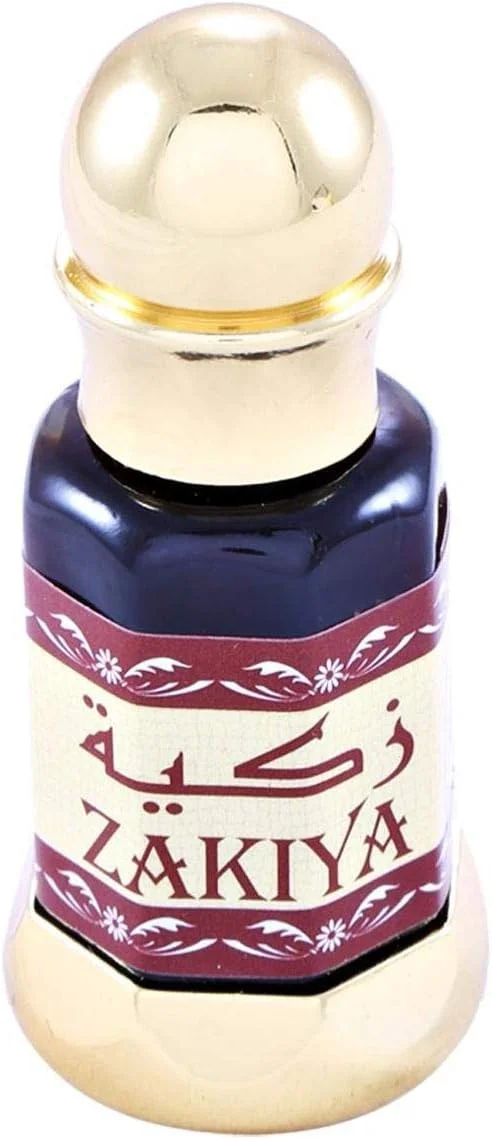 عطر ادو پرفیوم زنانه و مردانه نسیم ذکیه با رایحه ملایم 12 میلی لیتر | روغن عطر لوکس بدون الکل با رایحه های غنی عود، گل و چوب صندل - ماندگاری طولانی، ضد حساسیت و سازگار با پوست