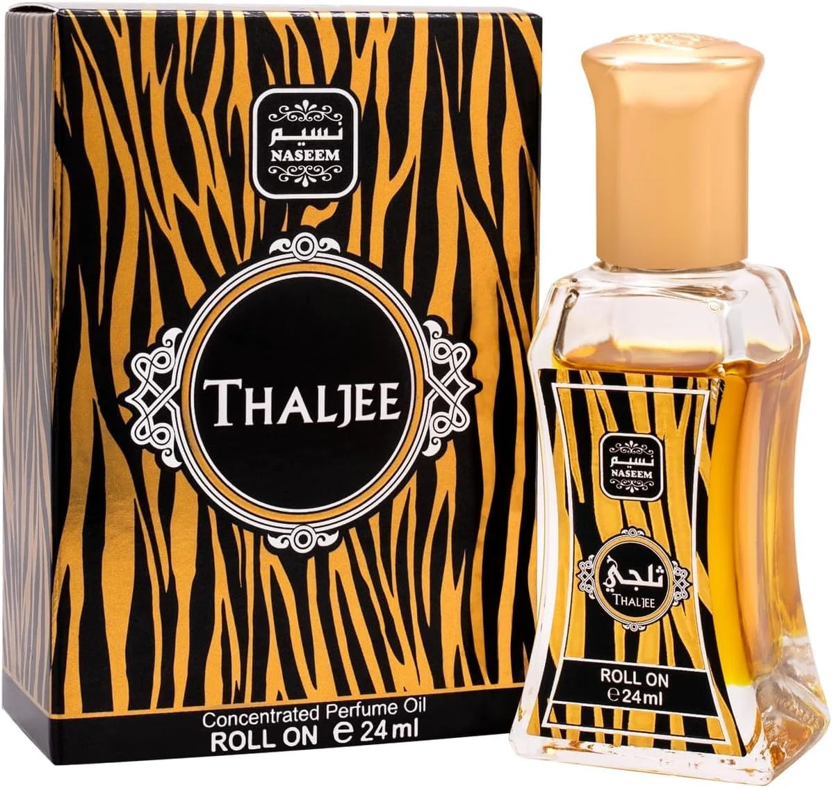 عطر روغنی رولی 24 میلی لیتری نسیم ثلجی | رایحه ای ظریف از عود، عنبر، چرم، ادویه و مشک برای آقایان و بانوان | بدون الکل، ادو پرفیوم لوکس با ماندگاری طولانی | روغن