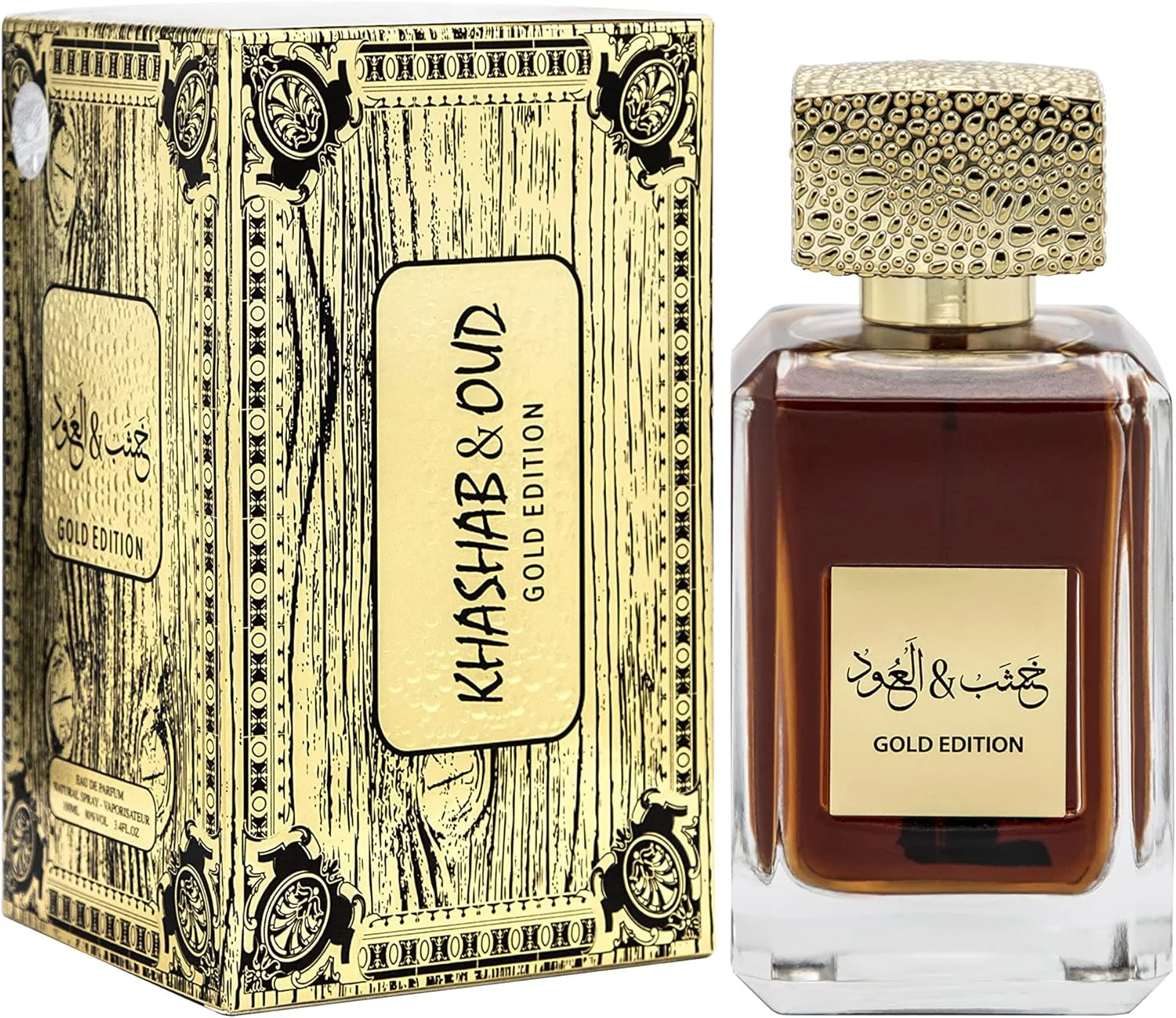 عطر عربیاتی خشاب و عود گلد از مای پرفیومز ادو پرفیوم مردانه و زنانه با رایحه ماندگار عربی 100 میلی لیتر