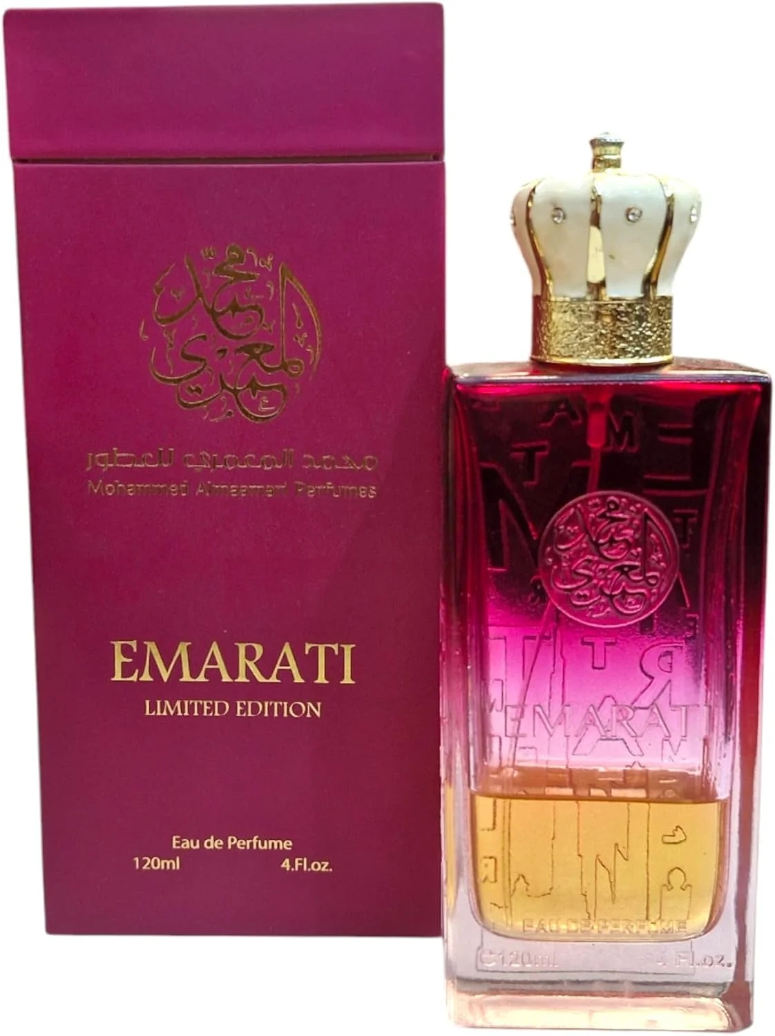 عطر اماراتی محمد المعمری | ادو پرفیوم عربی ماندگار برای آقایان و بانوان | عطر لوکس با عود، زعفران، عنبر و چوب سدر | بهترین عطر یونیسکس | 120 میلی لیتر عطر اماراتی محمد المعمری | ادو پرفیوم عربی ماندگار برای آقایان و بانوان | عطر لوکس با عود، زعفران، عنبر و چوب سدر | بهترین عطر یونیسکس | 120 میلی لیتر