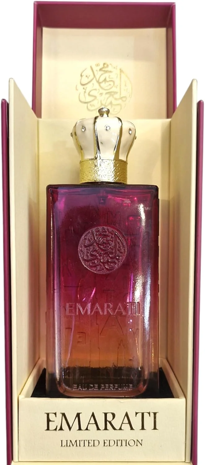عطر اماراتی محمد المعمری | ادو پرفیوم عربی ماندگار برای آقایان و بانوان | عطر لوکس با عود، زعفران، عنبر و چوب سدر | بهترین عطر یونیسکس | 120 میلی لیتر عطر اماراتی محمد المعمری | ادو پرفیوم عربی ماندگار برای آقایان و بانوان | عطر لوکس با عود، زعفران، عنبر و چوب سدر | بهترین عطر یونیسکس | 120 میلی لیتر