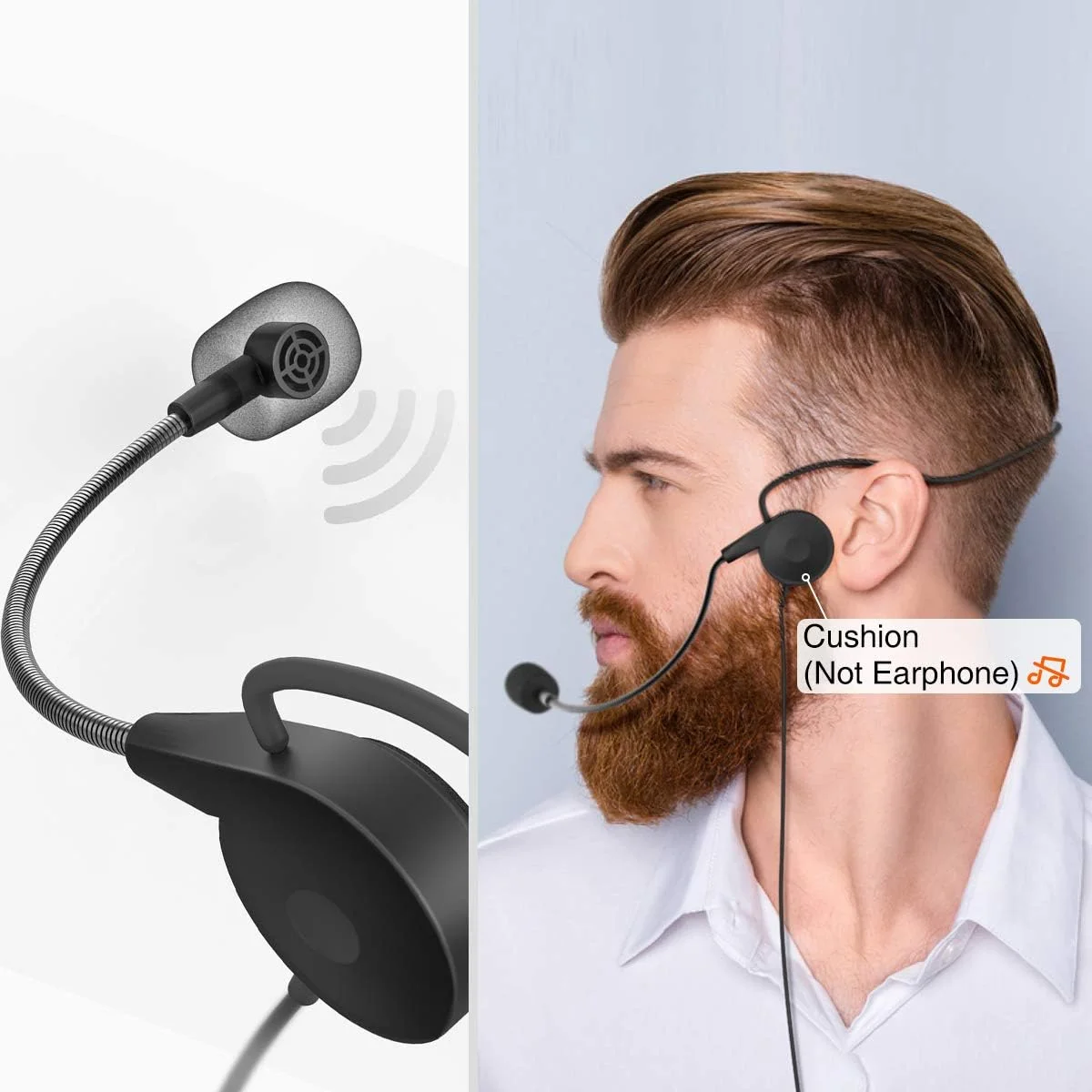 سیستم میکروفون بی سیم FIFINE، مجموعه میکروفون بی سیم Fifine با میکروفون های هدست/یقه ای Lavalier، فرستنده/گیرنده کمربندی، ایده آل برای آموزش، موعظه و سخنرانی های عمومی.(K037B) سیستم میکروفون بی سیم FIFINE، مجموعه میکروفون بی سیم Fifine با میکروفون های هدست/یقه ای Lavalier، فرستنده/گیرنده کمربندی، ایده آل برای آموزش، موعظه و سخنرانی های عمومی.(K037B)