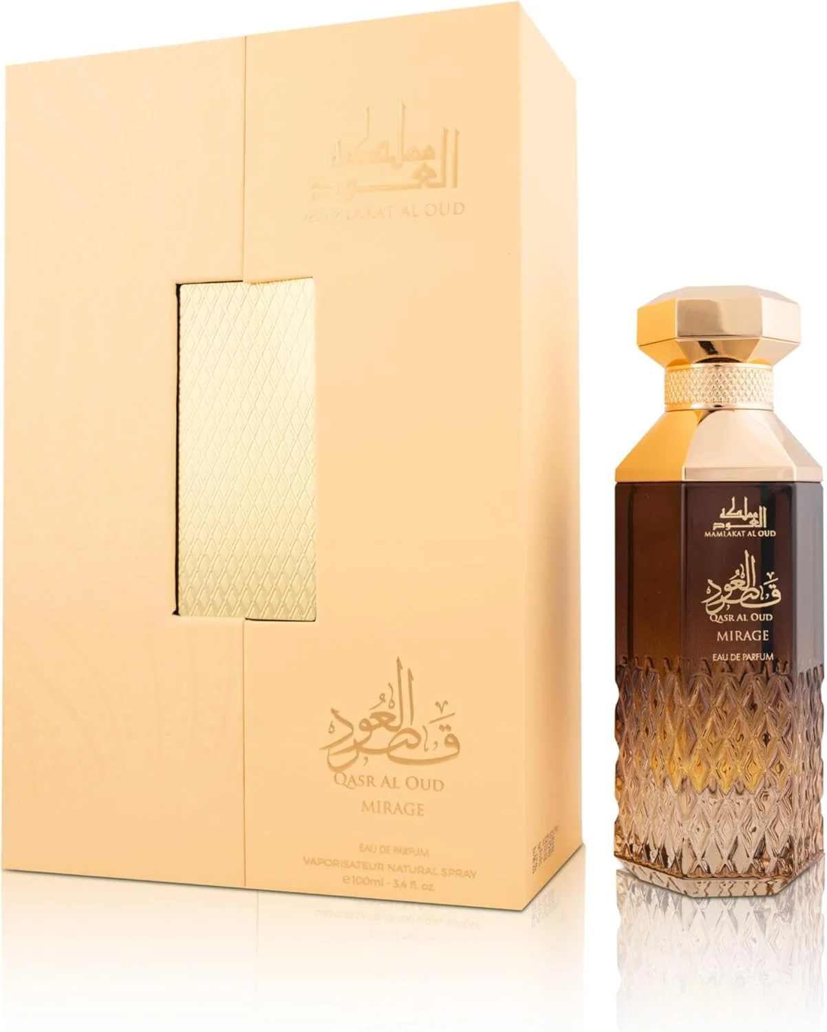 مملکت العود، قصر العود میراژ - 100 میلی لیتر | عطر تنباکویی کهربایی унисекс
