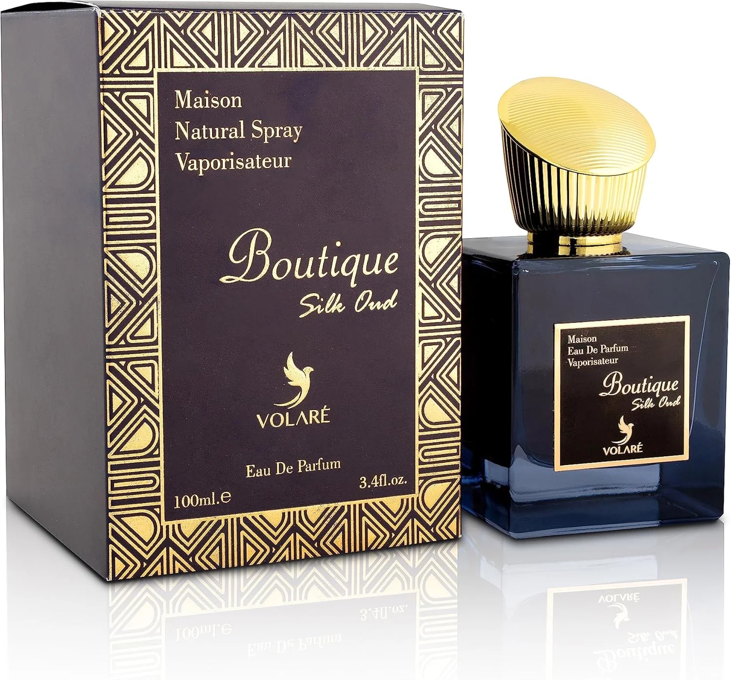 عطر ادو پرفیوم بوتیک سیلک مملکت العود از ولاره، مناسب برای آقایان و بانوان، 100 میلی لیتر