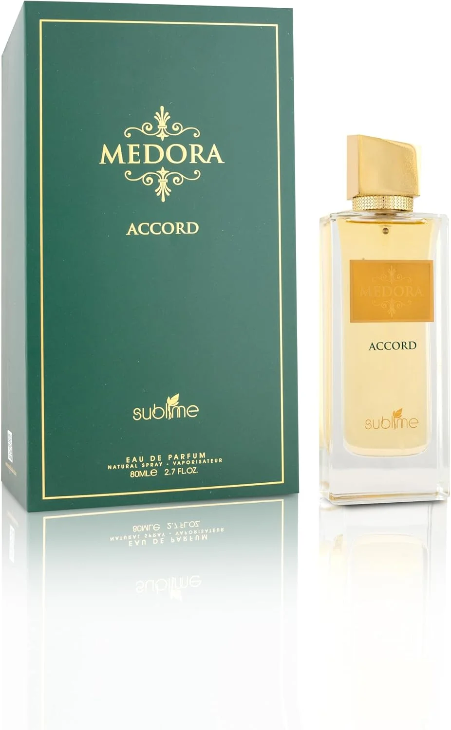 ادکلن زنانه مردانه مملکت العود مدل Medora Accord حجم 80 میلی لیتر از برند سابلایم