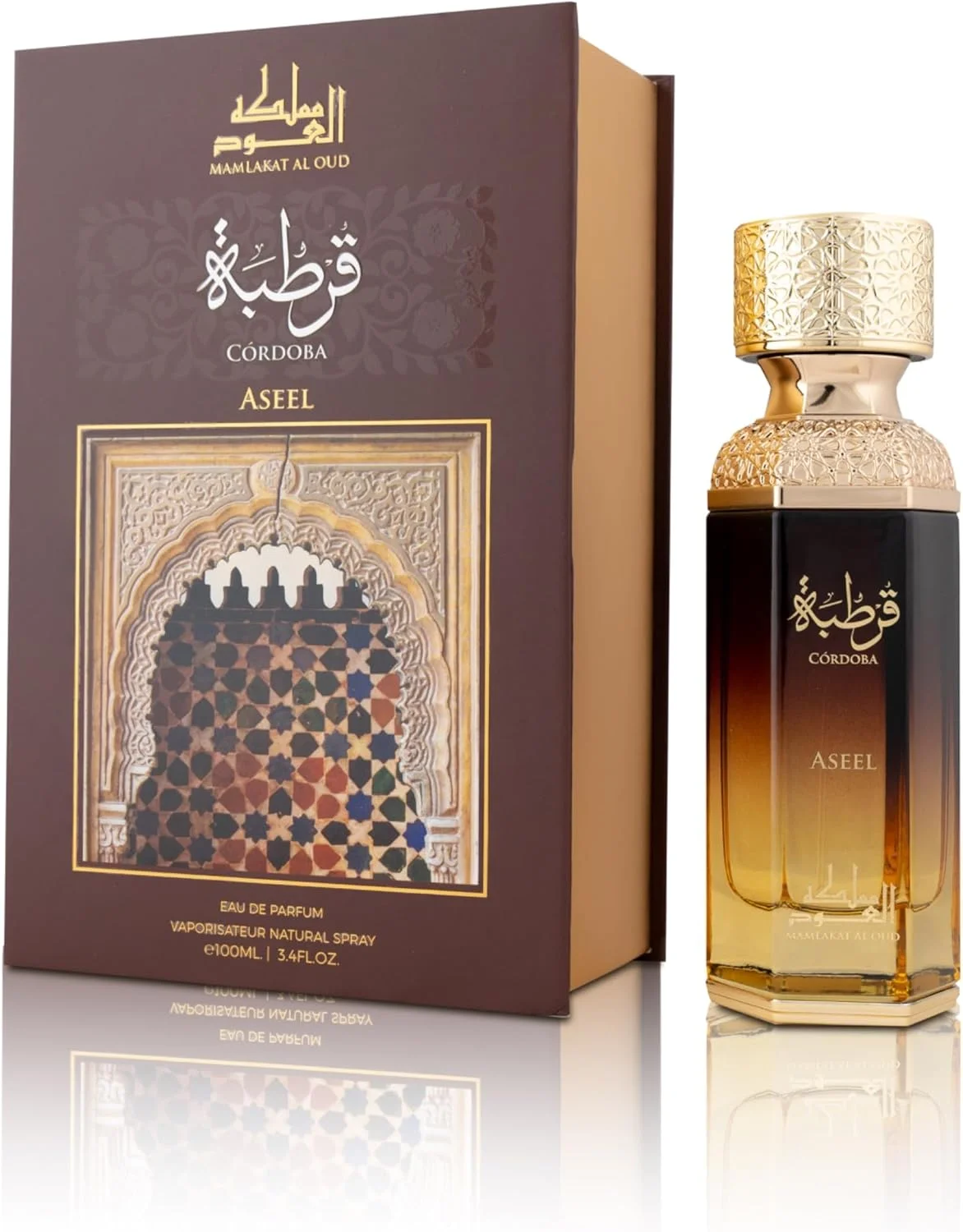 مملکت العود، کوردوبا اصیل، ادو پرفیوم زنانه، 100 میلی لیتر | رایحه تند و چوبی با زعفران، عود و چرم مملکت العود، کوردوبا اصیل، ادو پرفیوم زنانه، 100 میلی لیتر | رایحه تند و چوبی با زعفران، عود و چرم