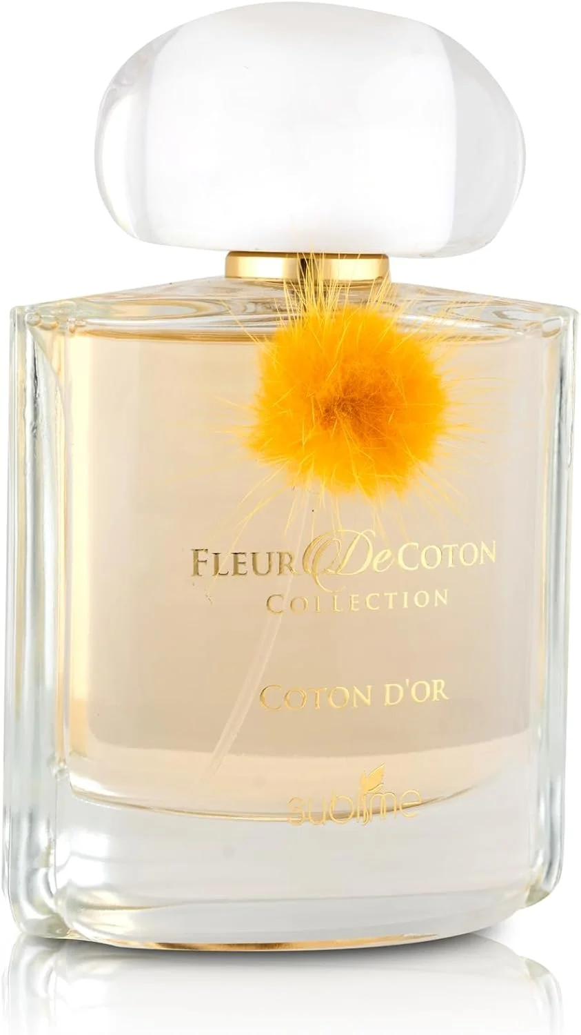 ادکلن زنانه مملکت العود مدل Fluer De Cotton Collection D'or حجم 100 میل توسط Sublime ادکلن زنانه مملکت العود مدل Fluer De Cotton Collection D'or حجم 100 میل توسط Sublime