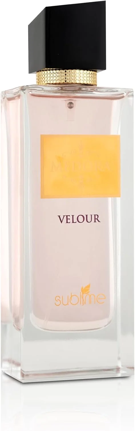 ادکلن 80 میلی لیتری MAMLAKAT AL OUD Medora Velour به همراه ادکلن 100 میلی لیتری از برند Sublime