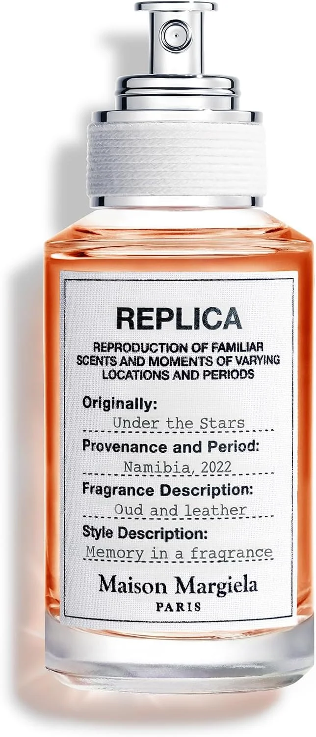 Maison Margiela - Replica - Under the Stars ادو تویلت - رایحه گرم و تند - با فلفل سیاه، چوب سدر و آکورد چرم - 30 میلی لیتر