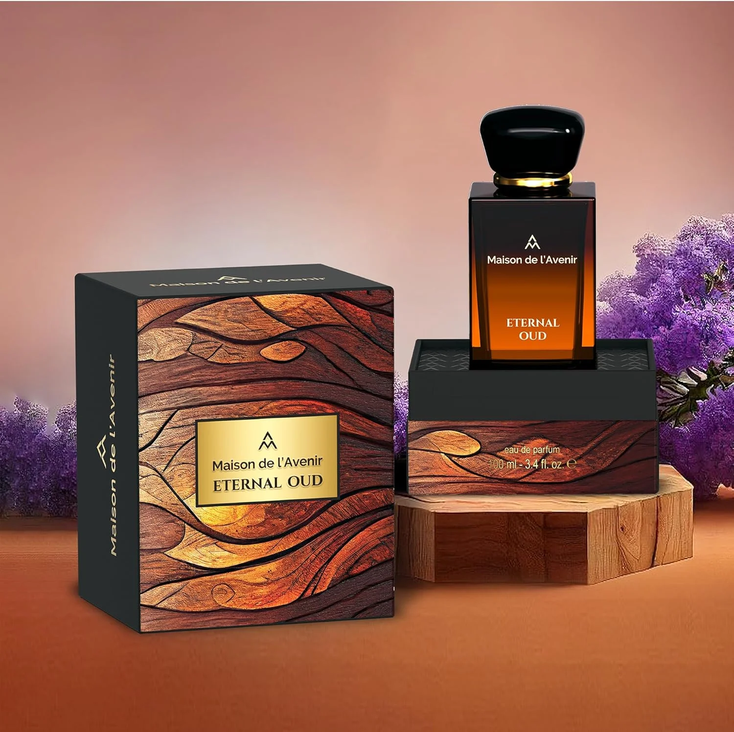 Maison de l'Avenir Eternal Oud - унисекс - ادکلن مردانه - عطر زنانه - گلی شرقی - با رایحه های زعفران، گل رز و عود - ماندگاری طولانی - عطر نیش ممتاز Maison de l'Avenir Eternal Oud - унисекс - ادکلن مردانه - عطر زنانه - گلی شرقی - با رایحه های زعفران، گل رز و عود - ماندگاری طولانی - عطر نیش ممتاز