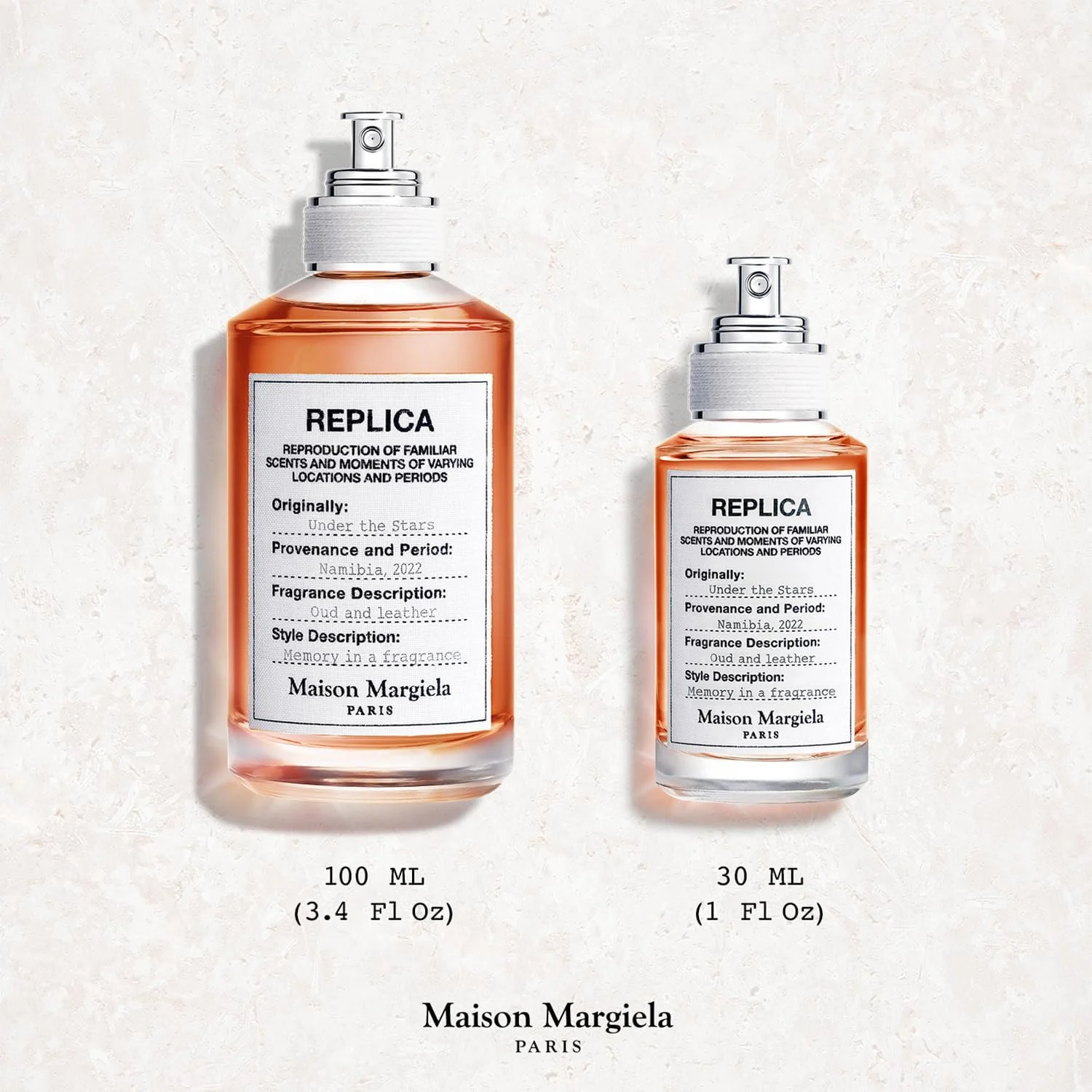 Maison Margiela - Replica - Under the Stars ادو تویلت - رایحه گرم و تند - با فلفل سیاه، چوب سدر و آکورد چرم - 30 میلی لیتر Maison Margiela - Replica - Under the Stars ادو تویلت - رایحه گرم و تند - با فلفل سیاه، چوب سدر و آکورد چرم - 30 میلی لیتر