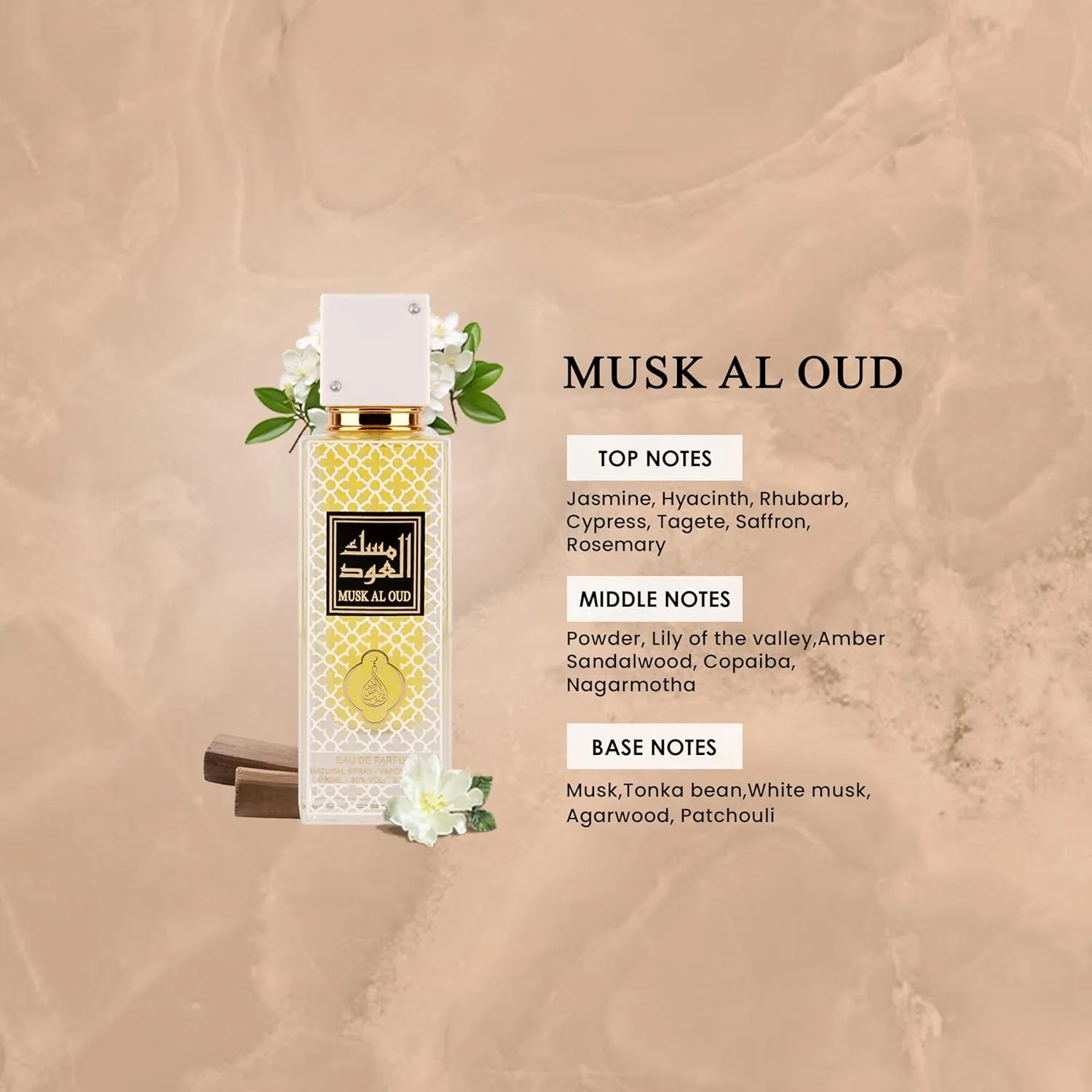 عطر مهبوب مشک العود، ادو پرفیوم، 80 میلی لیتر - رایحه بنفشه و گل صد تومانی با نت های خزه، مشک و چوب، ماندگاری طولانی عطر مهبوب مشک العود، ادو پرفیوم، 80 میلی لیتر - رایحه بنفشه و گل صد تومانی با نت های خزه، مشک و چوب، ماندگاری طولانی