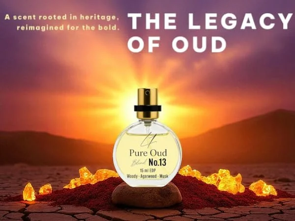 LIVFRAGRANCE Blend No.13 عود خالص | 15 میل ادو پرفیوم | رایحه شرقی چوبی قوی | عطر لوکس نیش ماندگار برای مردان و زنان LIVFRAGRANCE Blend No.13 عود خالص | 15 میل ادو پرفیوم | رایحه شرقی چوبی قوی | عطر لوکس نیش ماندگار برای مردان و زنان