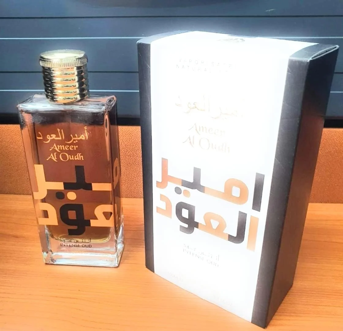 عطر ادکلن مردانه لطافه امیر العود اینتنس عود ادو پرفیوم، 100 میلی لیتر عطر ادکلن مردانه لطافه امیر العود اینتنس عود ادو پرفیوم، 100 میلی لیتر