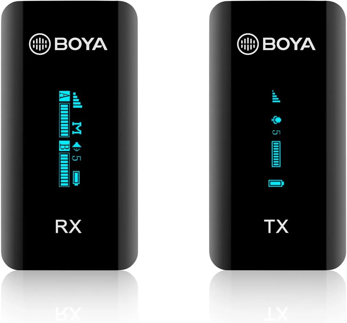 سیستم میکروفون یقه ای بی سیم 2.4 گیگاهرتزی BOYA by-XM6 S1، USB