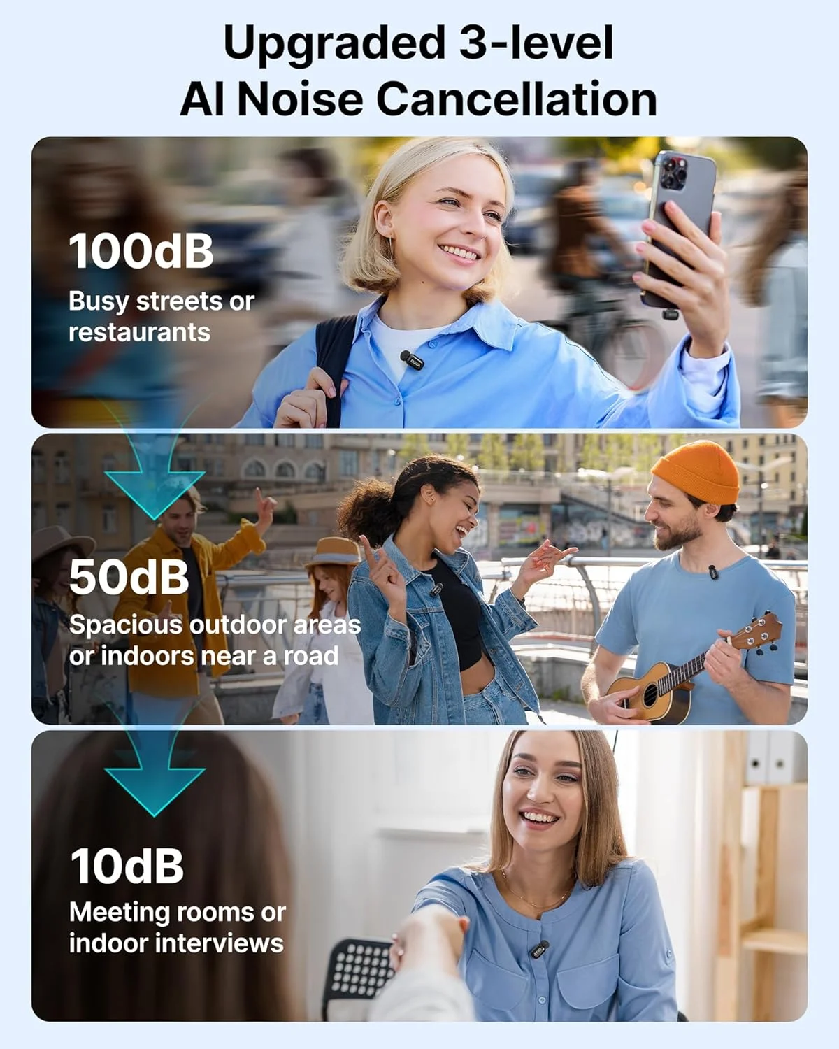 میکروفون بیسیم کوچک BOYA برای آیفون، اندروید، 5G فوق سبک، میکروفون یقهای بیسیم، تغییر دهنده صدای هوش مصنوعی، کاهش نویز هوش مصنوعی، میکروفون تلفن یقهای، 30 ساعت استفاده، میکروفون گیرهای با USB-C/Lightning میکروفون بیسیم کوچک BOYA برای آیفون، اندروید، 5G فوق سبک، میکروفون یقهای بیسیم، تغییر دهنده صدای هوش مصنوعی، کاهش نویز هوش مصنوعی، میکروفون تلفن یقهای، 30 ساعت استفاده، میکروفون گیرهای با USB-C/Lightning
