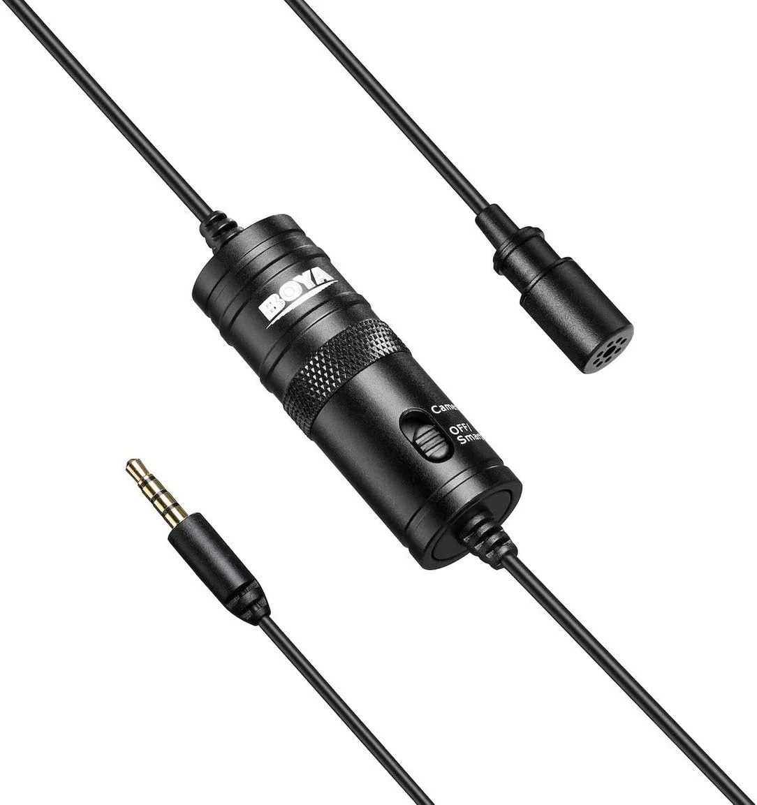 میکروفون یقه ای همه جهته BOYA BY-M1 برای Canon Nikon Sony DSLR Camcorder ضبط کننده های صدا iPhone 6 5S 5 4S 4 میکروفون یقه ای همه جهته BOYA BY-M1 برای Canon Nikon Sony DSLR Camcorder ضبط کننده های صدا iPhone 6 5S 5 4S 4
