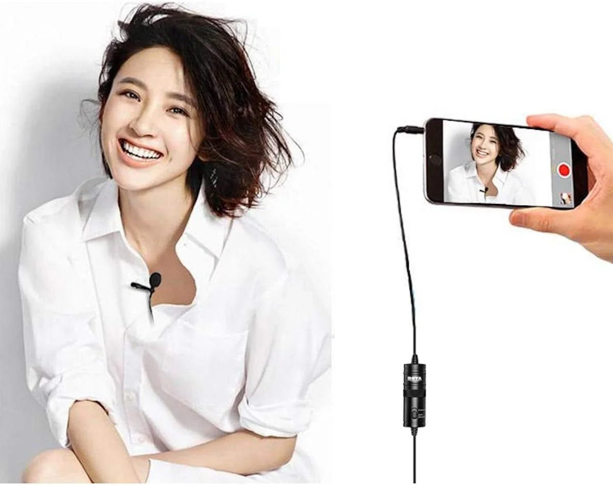 میکروفون یقه ای همه جهته BOYA BY-M1 برای Canon Nikon Sony DSLR Camcorder ضبط کننده های صدا iPhone 6 5S 5 4S 4 میکروفون یقه ای همه جهته BOYA BY-M1 برای Canon Nikon Sony DSLR Camcorder ضبط کننده های صدا iPhone 6 5S 5 4S 4