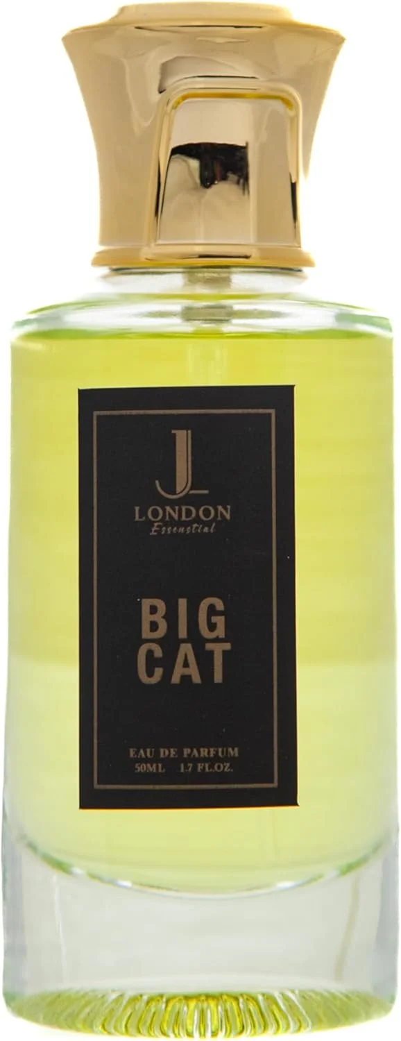 ادو پرفیوم جان لندن اسنشیال - عطر مردانه و زنانه - الهام گرفته از BAVLGAARI TYGER - گربه بزرگ 50 میلی لیتر