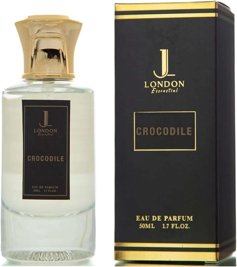 عطر ادو پرفیوم جان لندن اسنشیال - کروکودیل مردانه و زنانه، رایحه ای ماندگار و یونیسکس، عطرهای الهام گرفته برای بانوان و آقایان 50 میلی لیتر
