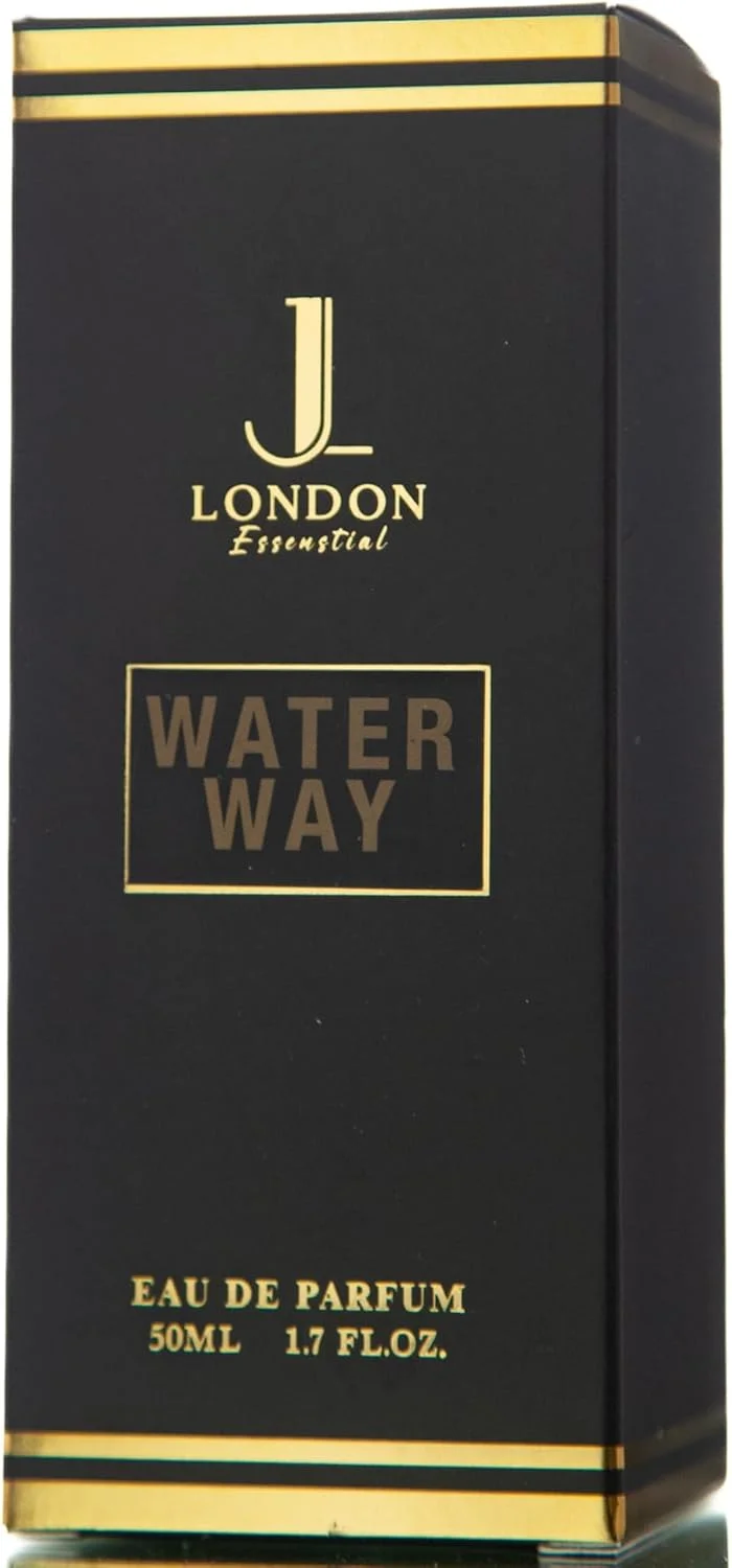 ادکلن جان لندن اسنشیال - واتر وی EDP، عطر مردانه و زنانه با ماندگاری طولانی، عطر یونیسکس الهام گرفته شده برای بانوان و آقایان 50 میلی لیتر