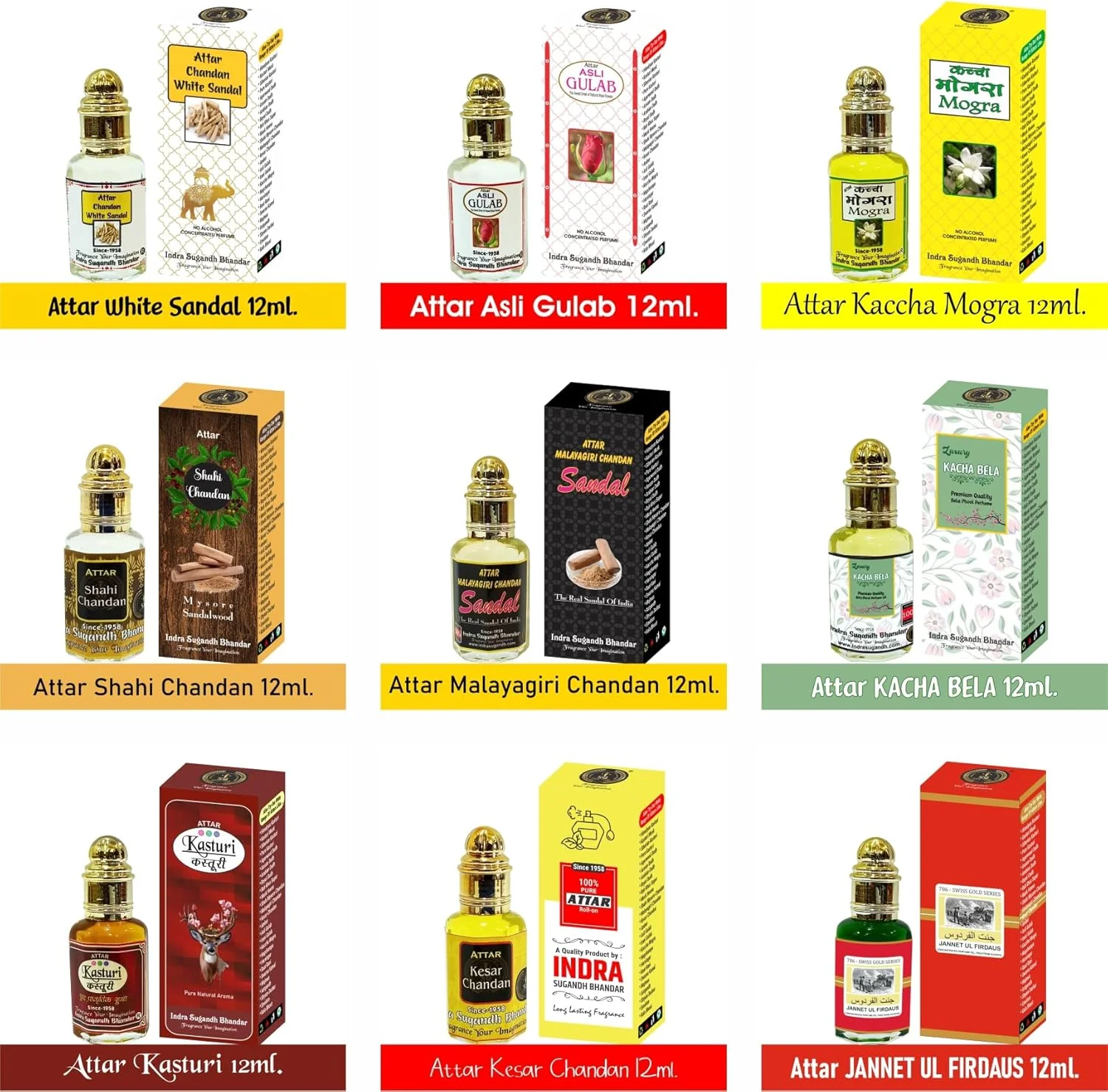 عطر ایندرا سوگند باندار برای مردان و زنان، یاسمن | عطر چملی غنی و الهی، اصل و خالص، رایحه گل چملی ماندگار، بسته بندی رول-آن 12 میلی لیتری عطر ایندرا سوگند باندار برای مردان و زنان، یاسمن | عطر چملی غنی و الهی، اصل و خالص، رایحه گل چملی ماندگار، بسته بندی رول-آن 12 میلی لیتری