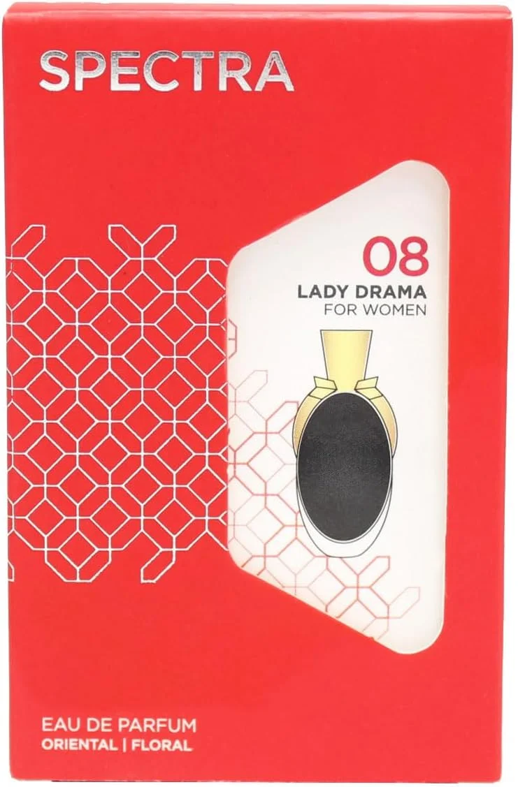 عطر جیبی زنانه Hi Perfume Spectra Pocket 008 Lady Drama Eau De Parfum – حجم 18 میلی لیتر