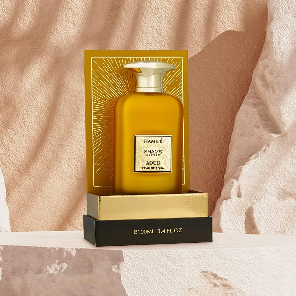 عطر یونیسکس حمیدی، شمس ادیشن عود، ادو آکوا پرفیومز، 100 میلی لیتر، عطر آبی، ماندگاری طولانی عطر یونیسکس حمیدی، شمس ادیشن عود، ادو آکوا پرفیومز، 100 میلی لیتر، عطر آبی، ماندگاری طولانی