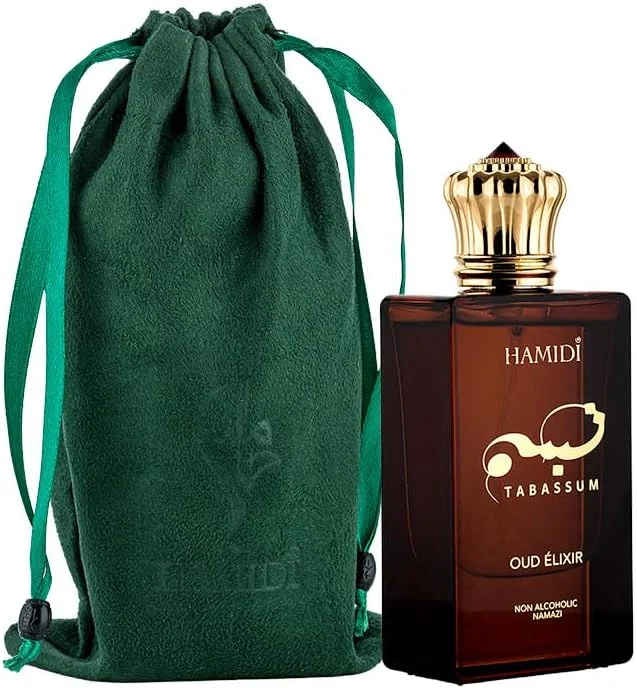عطر عود اکسیر حمیدی تبسم - 50 میلی لیتر بدون الکل (مناسب برای آقایان و بانوان) عطر عود اکسیر حمیدی تبسم - 50 میلی لیتر بدون الکل (مناسب برای آقایان و بانوان)
