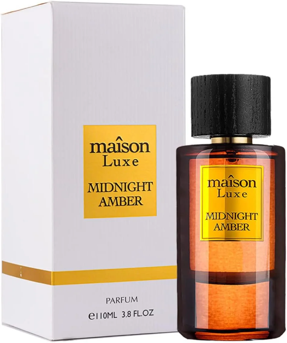 ادکلن غیر الکلی حمیدی Maison Luxe Midnight Amber Woody Eau de Parfum 110ml - عطر مردانه - عطر زنانه - رایحه - مجموعه های جدید ادکلن غیر الکلی حمیدی Maison Luxe Midnight Amber Woody Eau de Parfum 110ml - عطر مردانه - عطر زنانه - رایحه - مجموعه های جدید