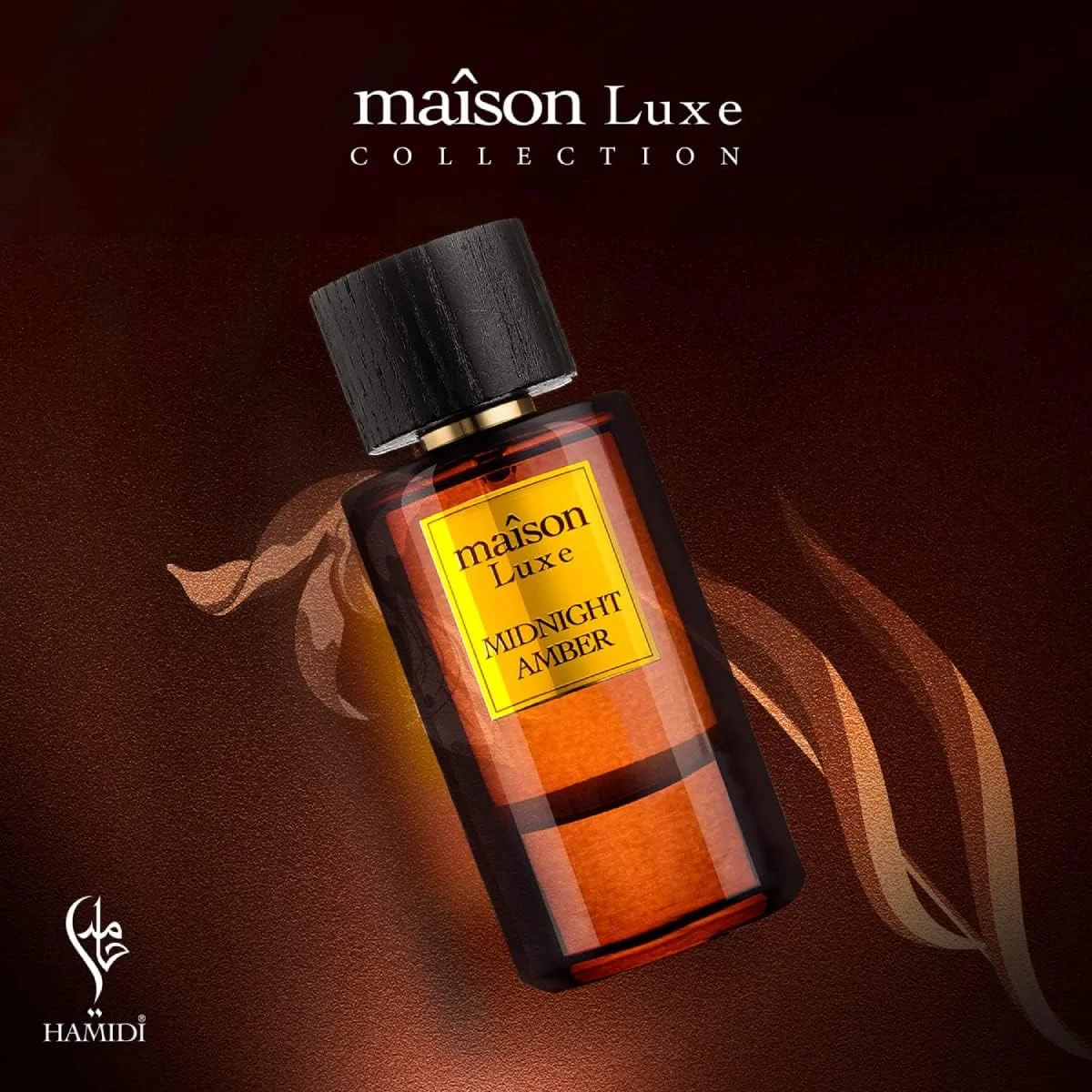 ادکلن غیر الکلی حمیدی Maison Luxe Midnight Amber Woody Eau de Parfum 110ml - عطر مردانه - عطر زنانه - رایحه - مجموعه های جدید ادکلن غیر الکلی حمیدی Maison Luxe Midnight Amber Woody Eau de Parfum 110ml - عطر مردانه - عطر زنانه - رایحه - مجموعه های جدید