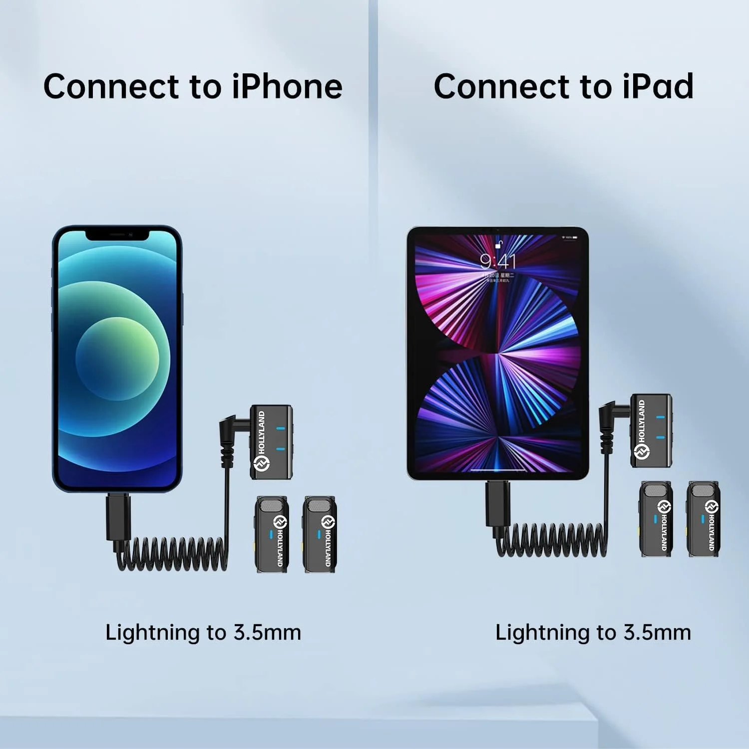 کابل آداپتور صوتی 3.5 میلی متری TRS نر به جک هدفون HollyView Hollyland برای میکروفون یقه ای بی سیم Hollyland Lark M1 150، سازگار با iPhone 13 12 11 Pro Max کابل آداپتور صوتی 3.5 میلی متری TRS نر به جک هدفون HollyView Hollyland برای میکروفون یقه ای بی سیم Hollyland Lark M1 150، سازگار با iPhone 13 12 11 Pro Max