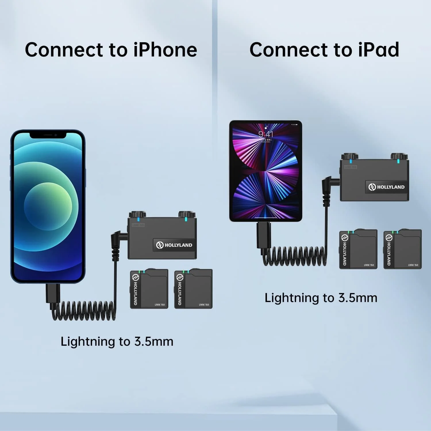 کابل آداپتور صوتی 3.5 میلی متری TRS نر به جک هدفون HollyView Hollyland برای میکروفون یقه ای بی سیم Hollyland Lark M1 150، سازگار با iPhone 13 12 11 Pro Max کابل آداپتور صوتی 3.5 میلی متری TRS نر به جک هدفون HollyView Hollyland برای میکروفون یقه ای بی سیم Hollyland Lark M1 150، سازگار با iPhone 13 12 11 Pro Max