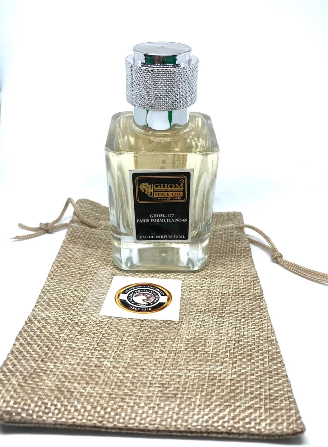عطر عود طلایی لوکس انحصاری قم (50 میلی لیتر / 3.4 اونس) نسخه محدود ابریشمی و خالص، بهترین پرفیوم برای مردان و زنان، ماندگاری طولانی تا 3 روز - عطر با رایحه چوبی