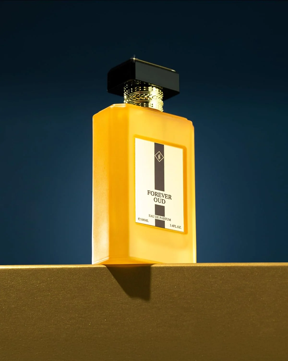 ادو پرفیوم Forever Oud، ۱۰۰ میلی لیتر، عطر لوکس با تزئینات طلایی، جعبه هدیه شیک
