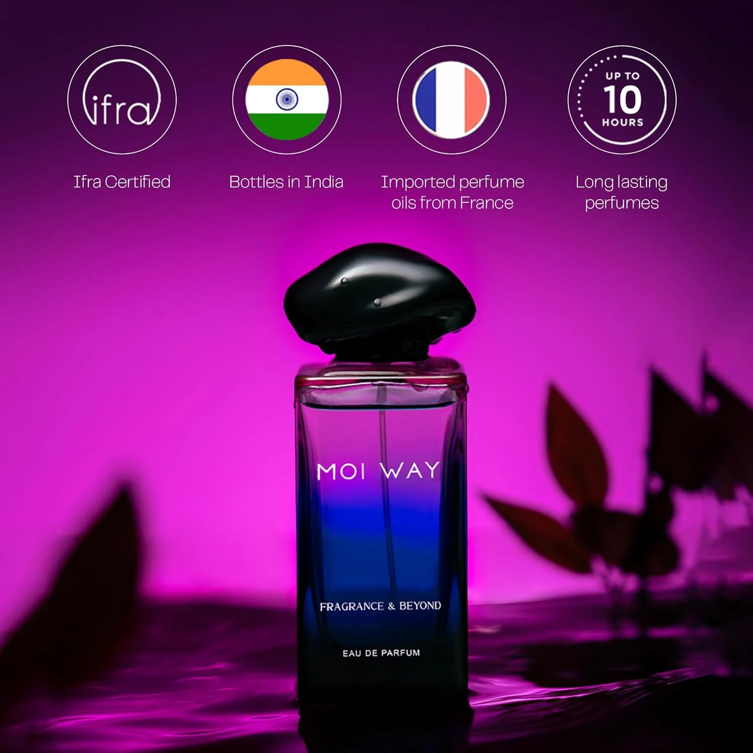عطر زنانه Fragrance & Beyond مدل Moi Way Eau de Parfum حجم 100 میلی لیتر - عطر فرانسوی وارداتی با رایحه یاس، وانیل و مشک سفید | رایحه ماندگار | بهترین هدیه برای زنان عطر زنانه Fragrance & Beyond مدل Moi Way Eau de Parfum حجم 100 میلی لیتر - عطر فرانسوی وارداتی با رایحه یاس، وانیل و مشک سفید | رایحه ماندگار | بهترین هدیه برای زنان