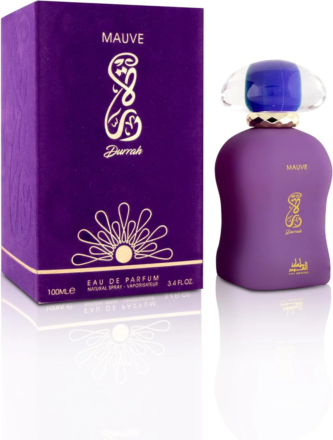 Durrah Mauve Eau De Parfum 100ml by Mamlakat Al Oud | Floral, Citrus, and Woody Fragrance for Women