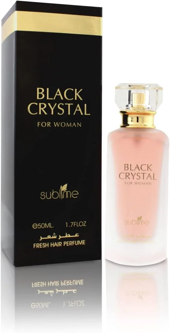 عطر مو زنانه بلک کریستال از سابلایم - 50 میلی لیتر