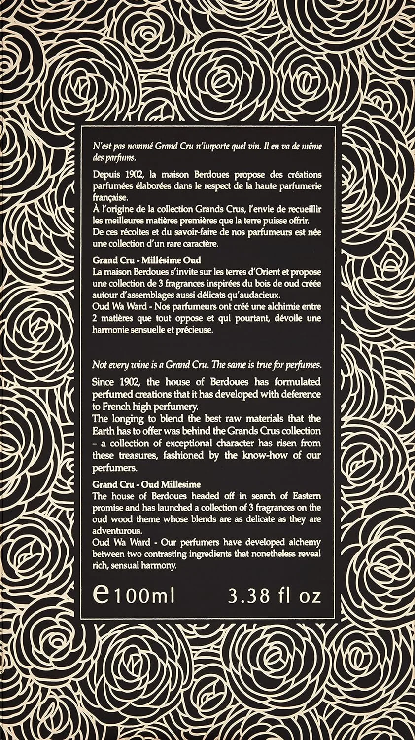 ادو پرفیوم مجموعه گرند کروز از برند بردو - عود و ورد