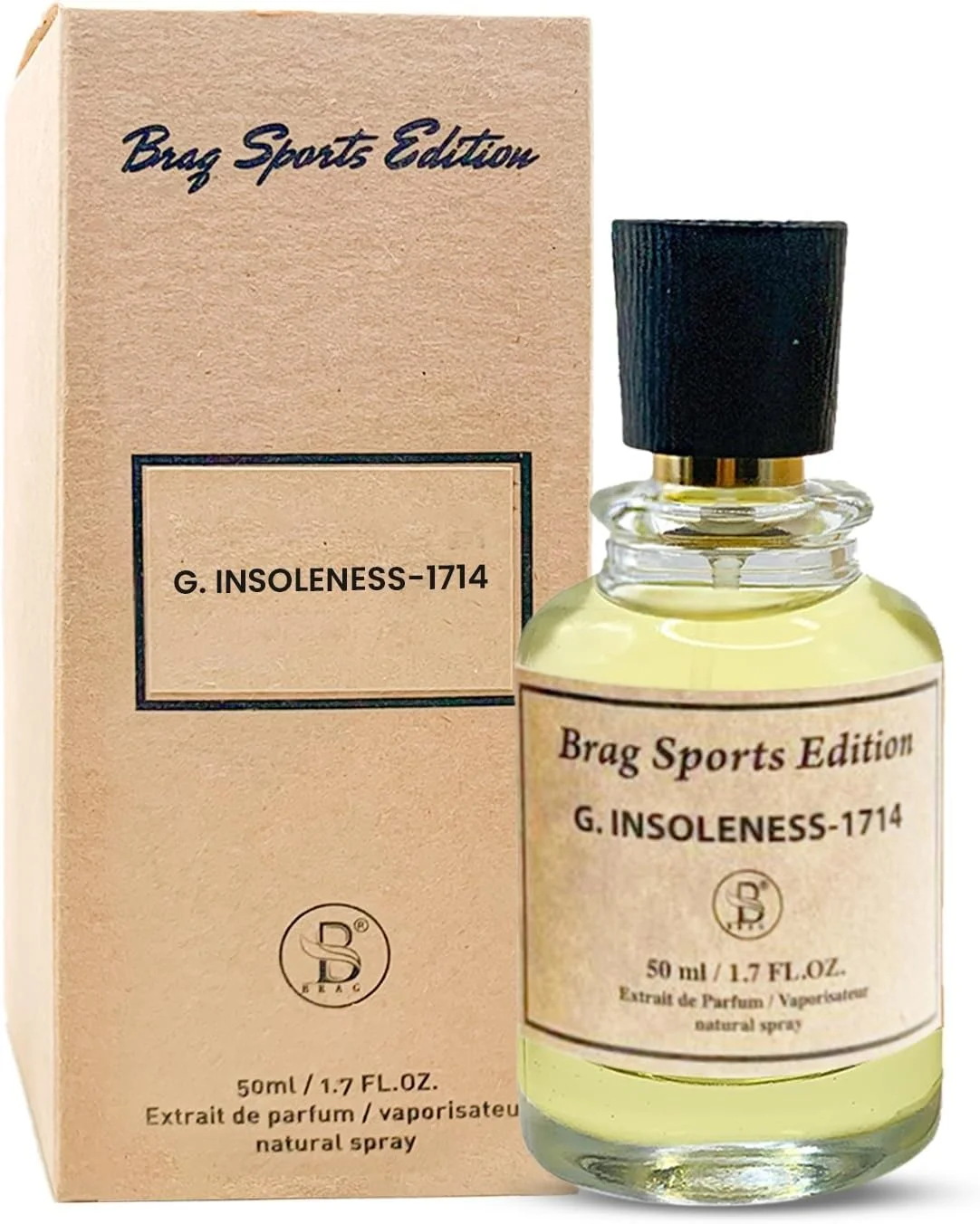 B Brag Parfum | عطر لوکس و یونیسکس EDP (۵۰ میلی لیتر، G. Insoleness 1714)